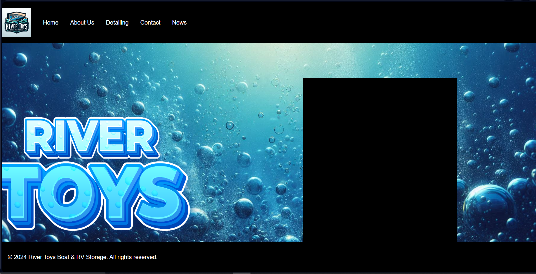 River Toys before redesign